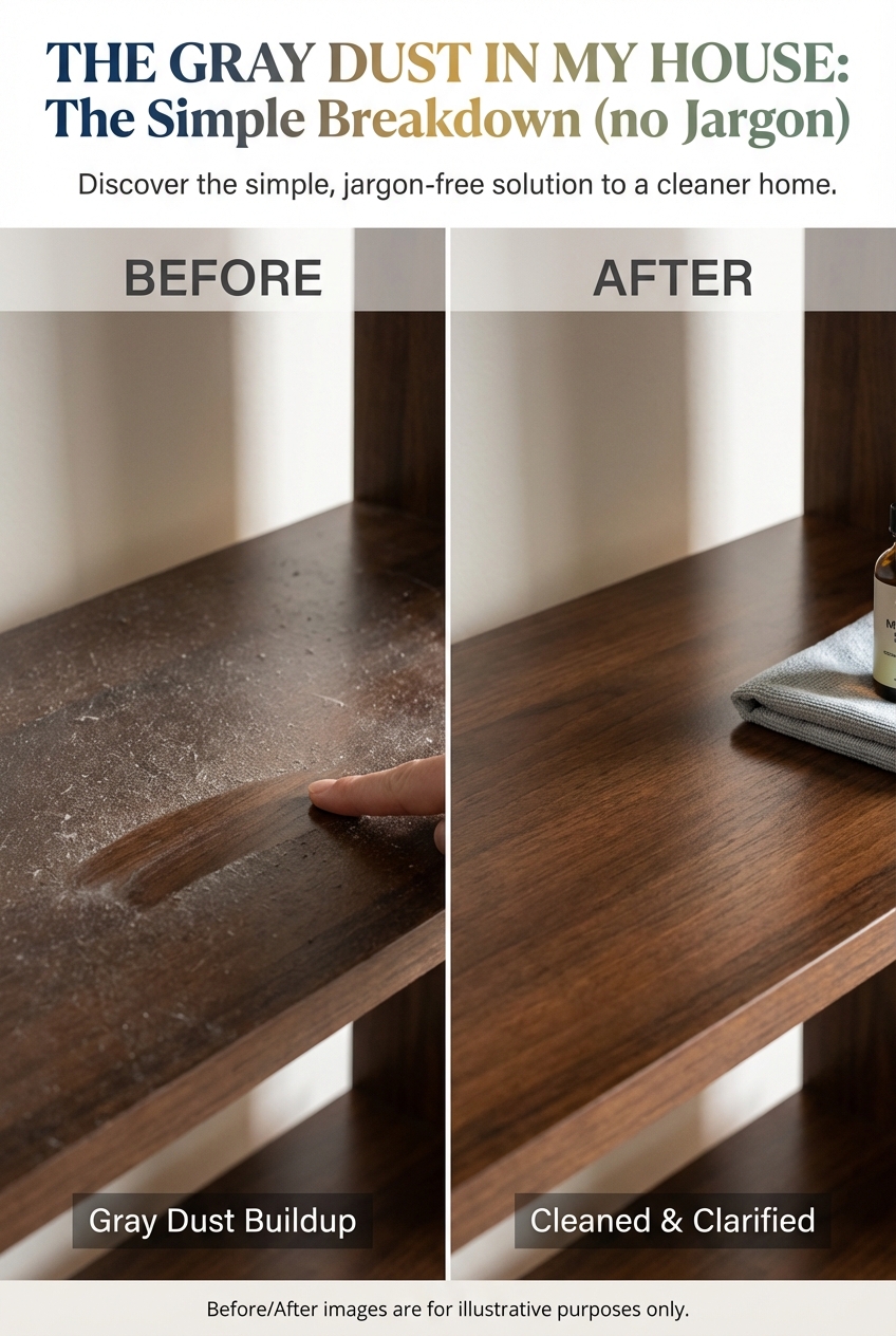 The Gray Dust in My House: the Simple Breakdown (no Jargon) - photo 5