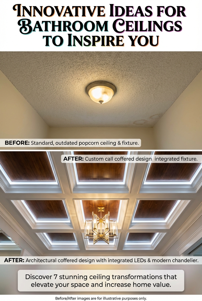 Innovative Ideas for Bathroom Ceilings to Inspire You - photo 5