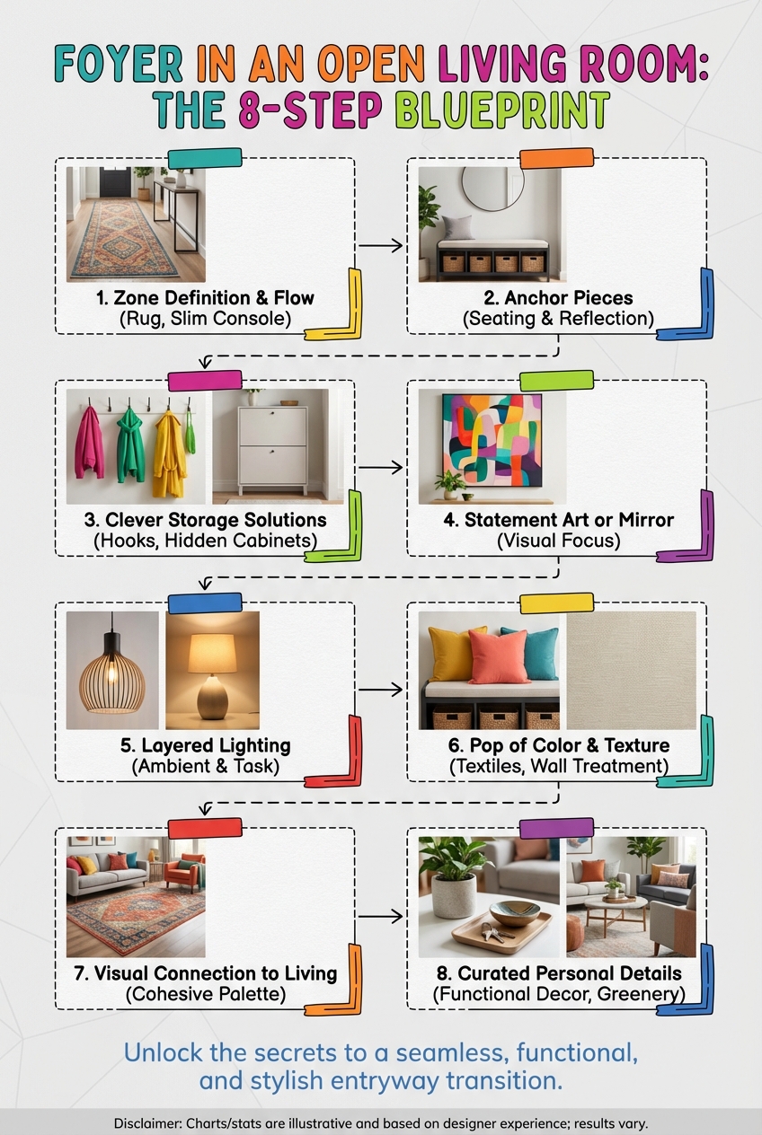 Foyer in an Open Living Room in: the 8 – Step Blueprint - photo 4